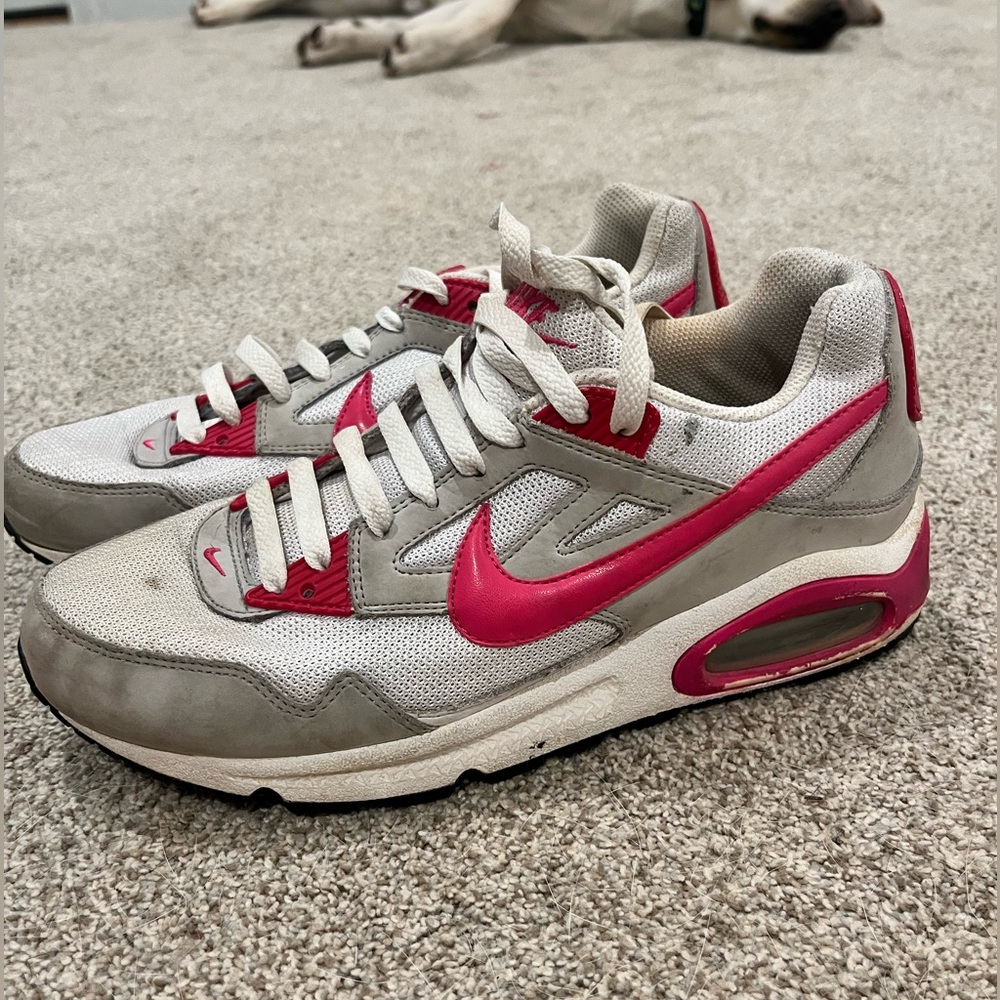 Nike Air Max Sneakers Pink and Gray